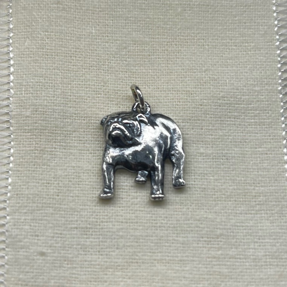 James Avery Rare Retired Bulldog Charm